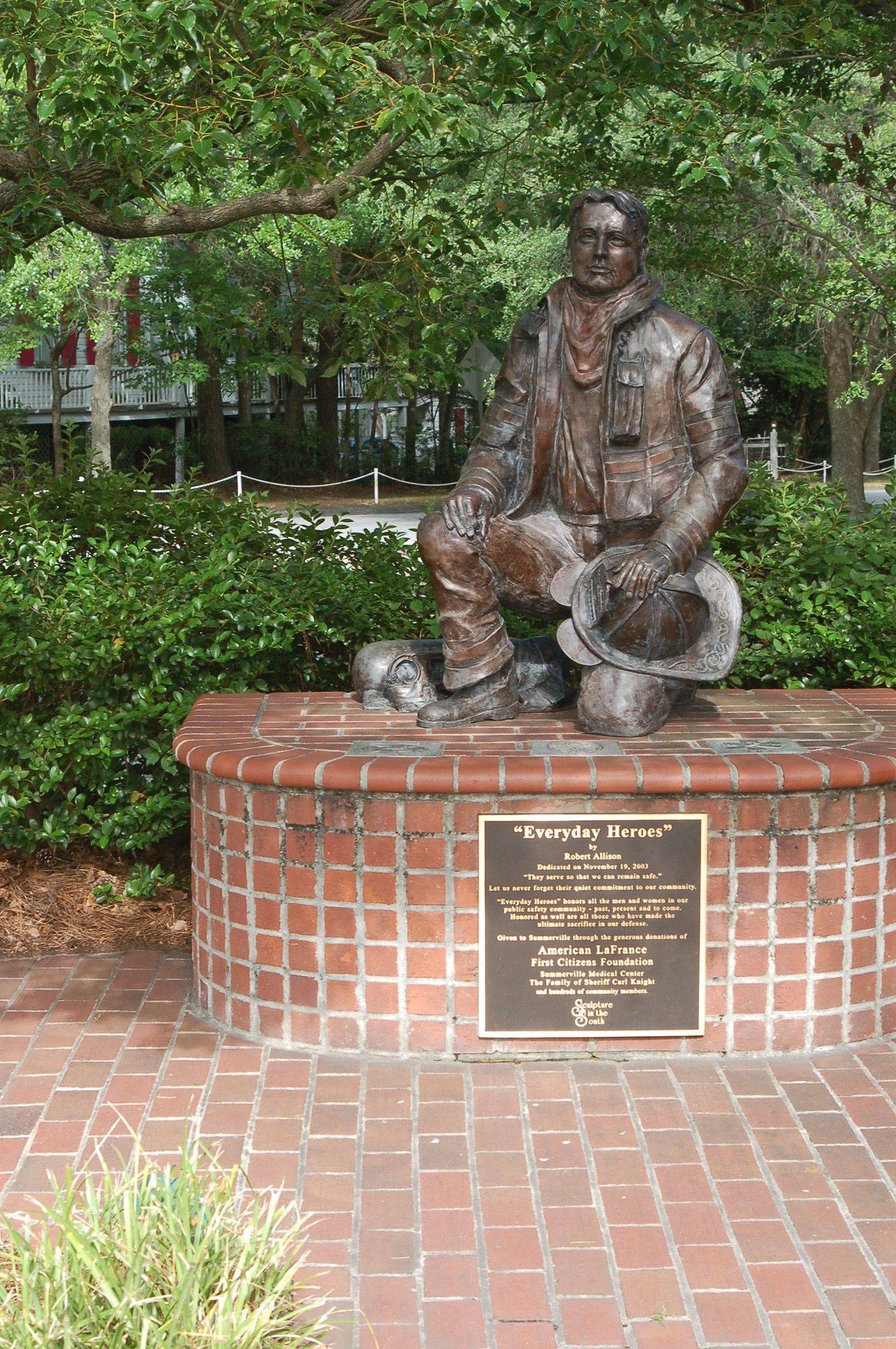 Charleston Garden Statue