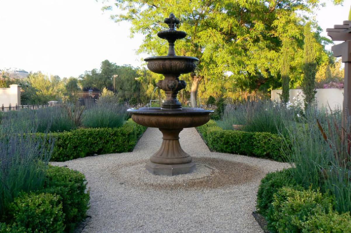 Italian Borghese Basin Outdoor Water Fountain Kinsey Garden Decor
