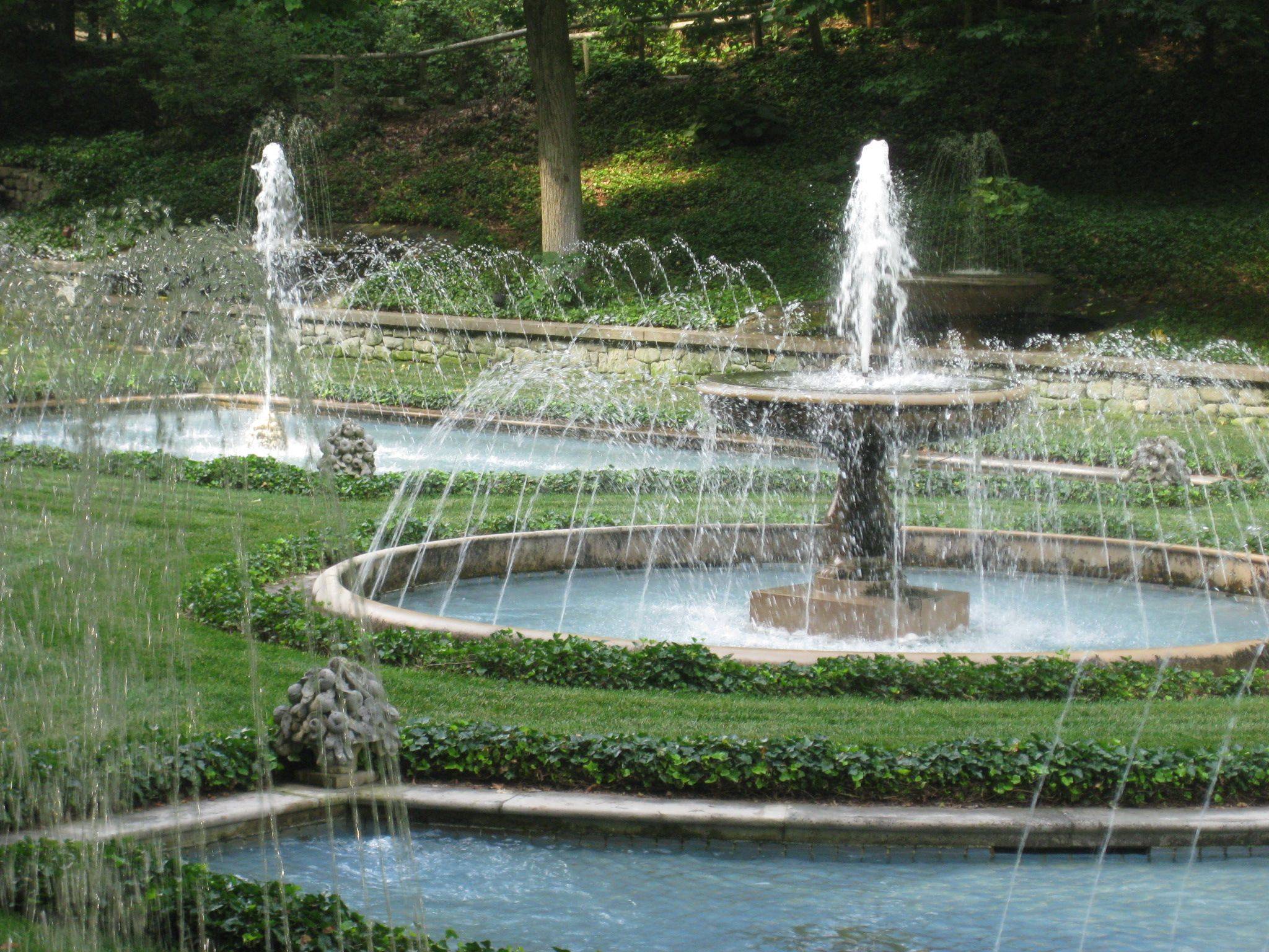 Italian Fountain Landscape Design