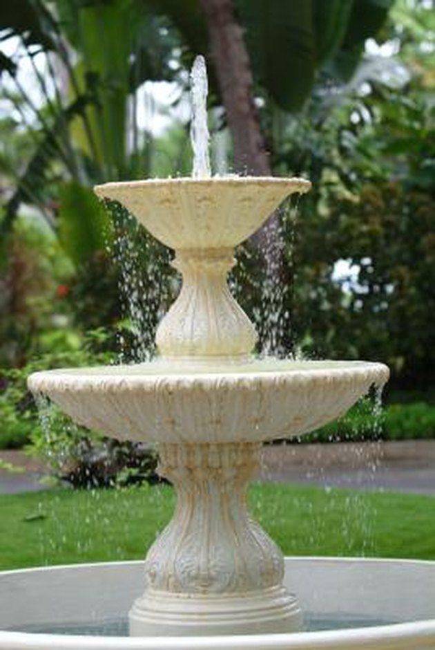Led Lights Outdoor Water Fountain