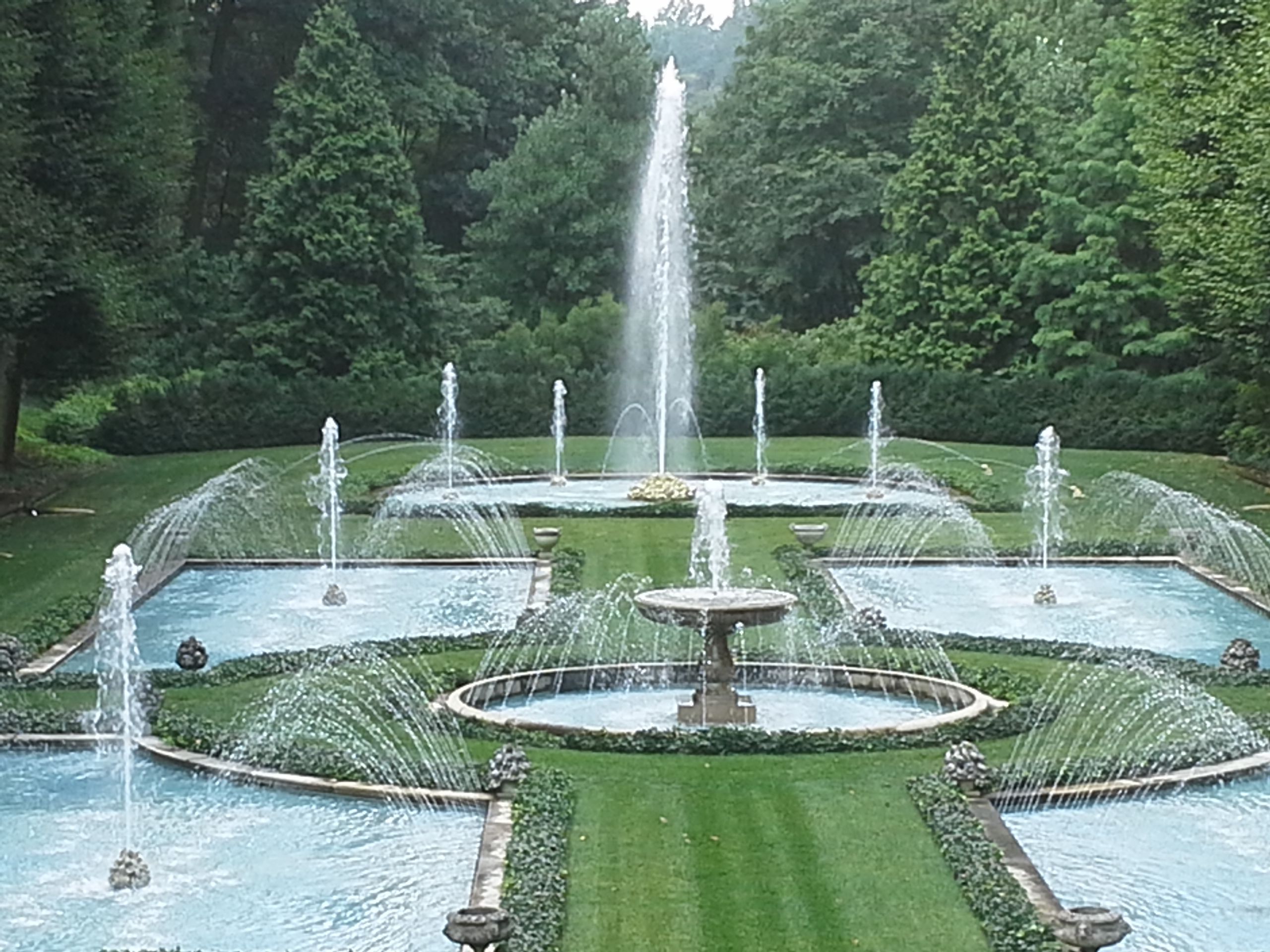 Longwood Garden Italian Fountains Fountains