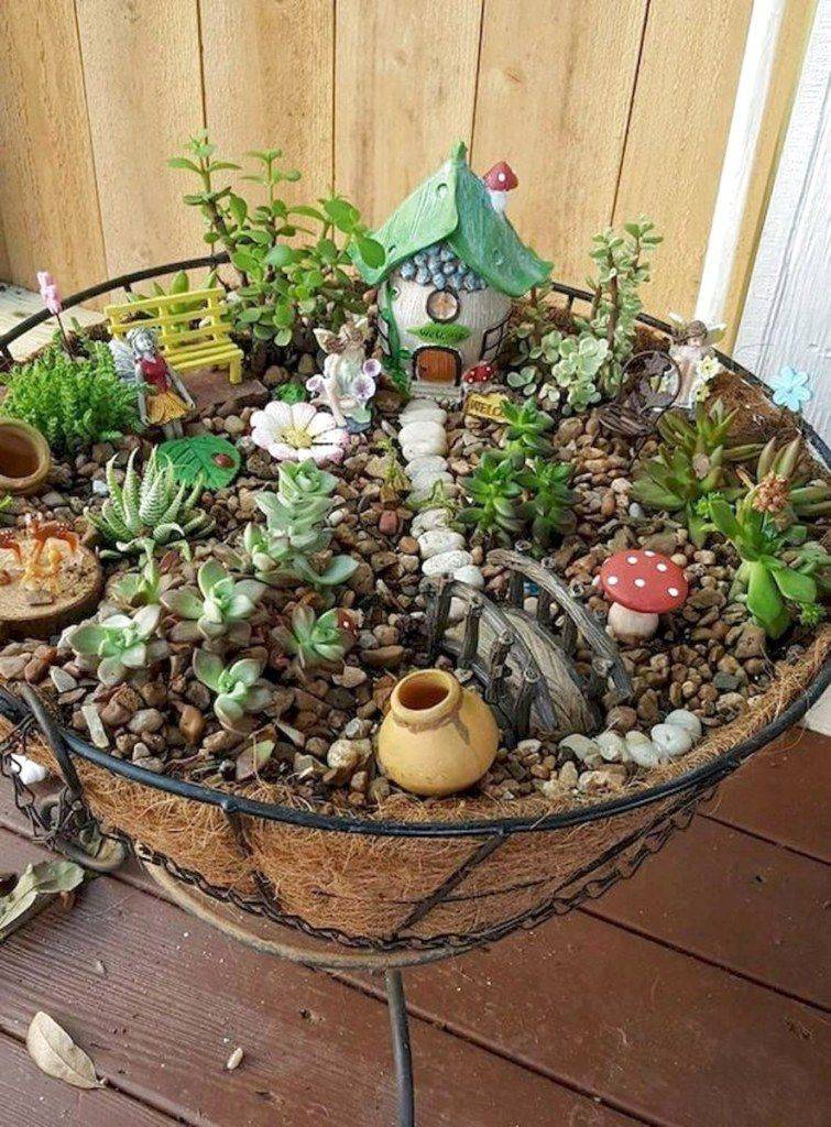 Succulent Fairy Garden