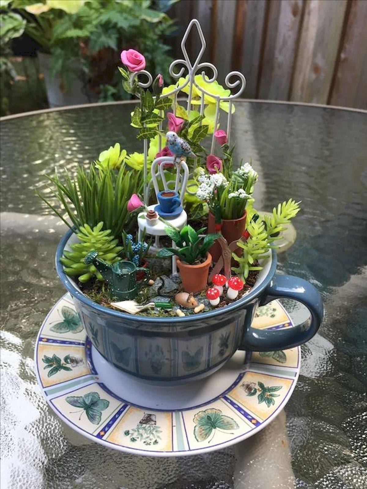 An Afternoon Fairy Garden