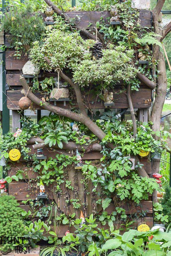 Beautiful Tree Stump Planter Ideas