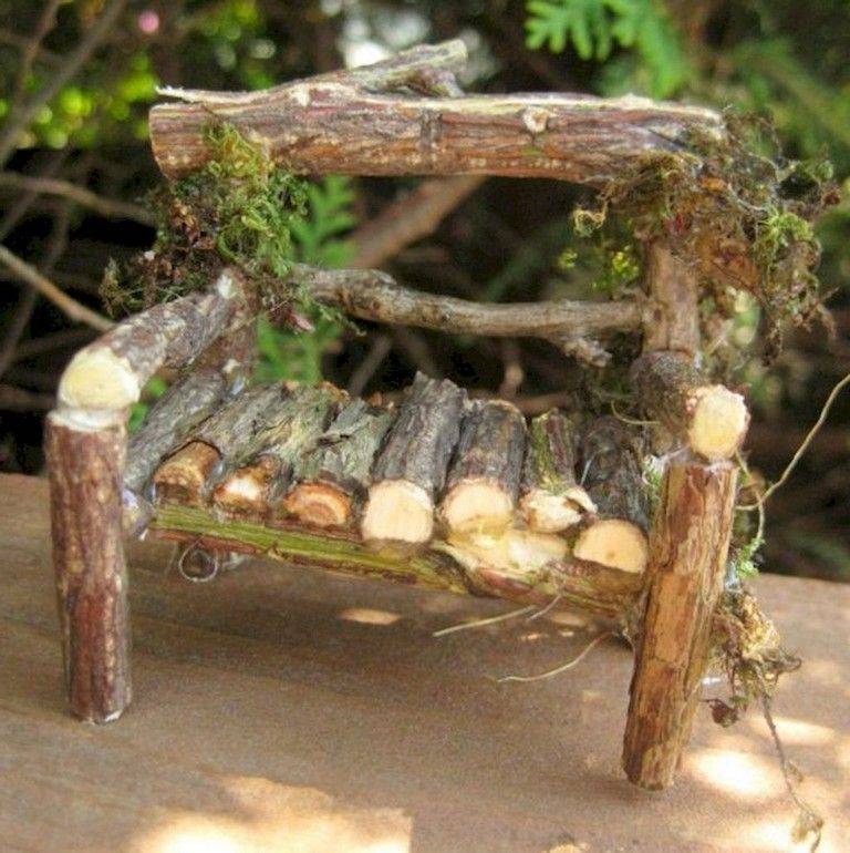 Fairy Garden Twig Fence Miniature Fairy Gardens