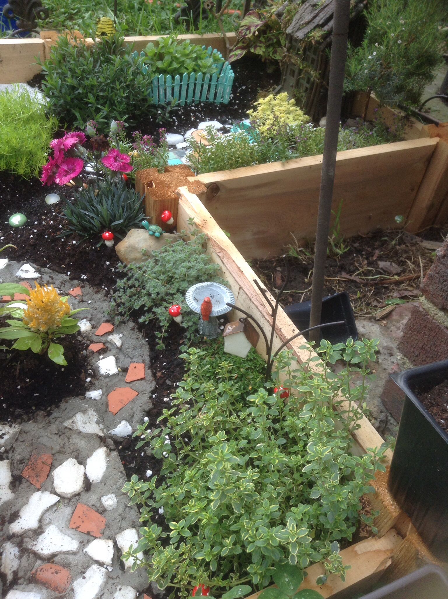 My Flower Bed Fairy Garden