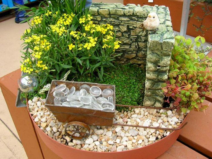 Shade Fairy Garden Bed