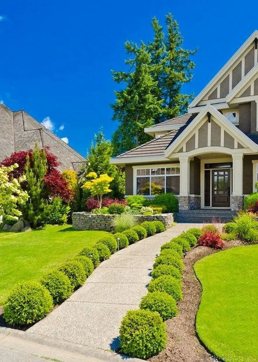 Beautiful And Cheap Simple Front Yard Landscaping Ideas Landscape