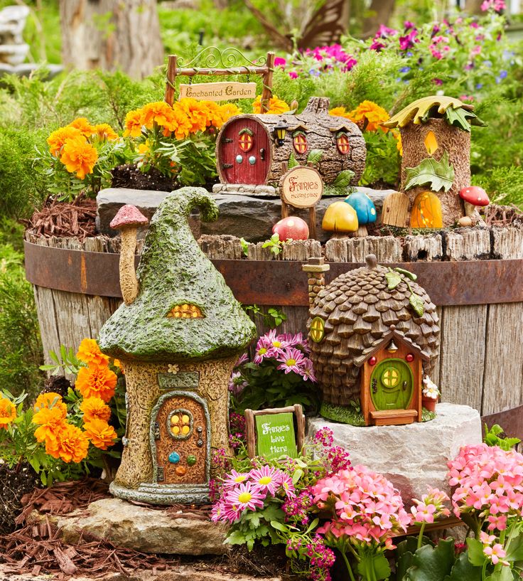 Fairy Flower Bed Garden Projects
