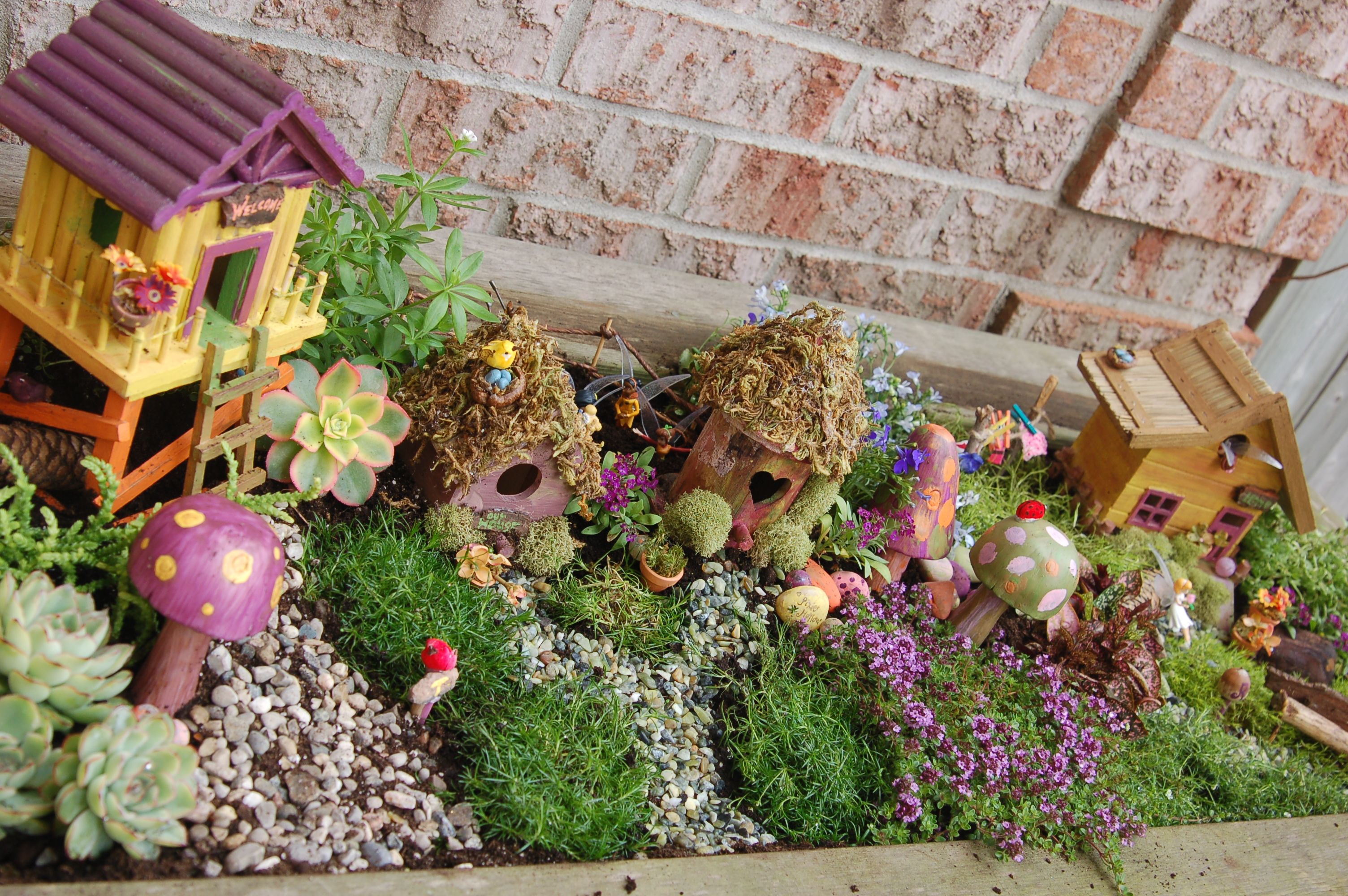 My Flower Bed Fairy Garden