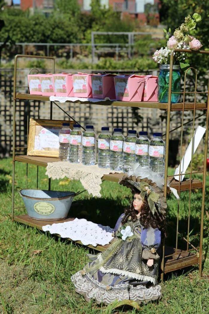 Garden Rustic Baptismloveforvicky Baptism Centerpieces