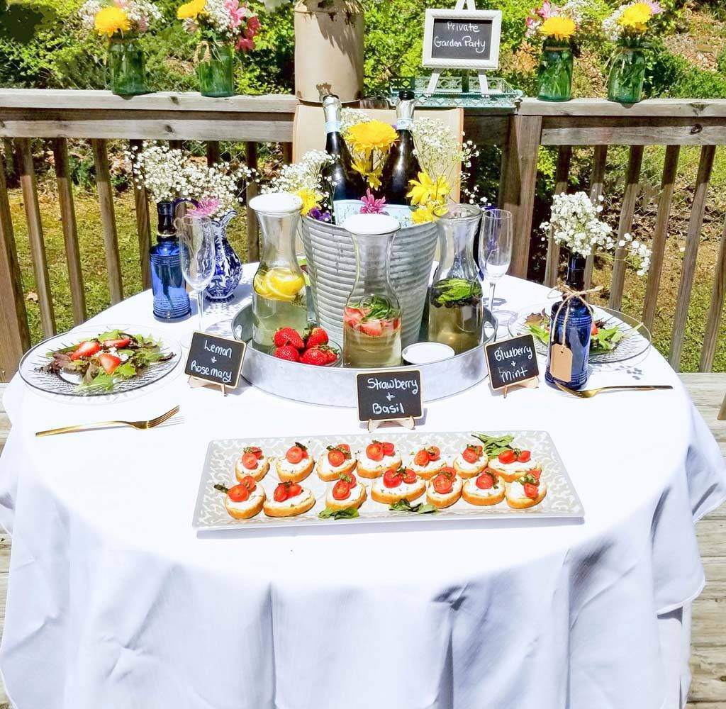 Rustic Garden Party Lse Wwwstyleinspirationanddesigncom Custom