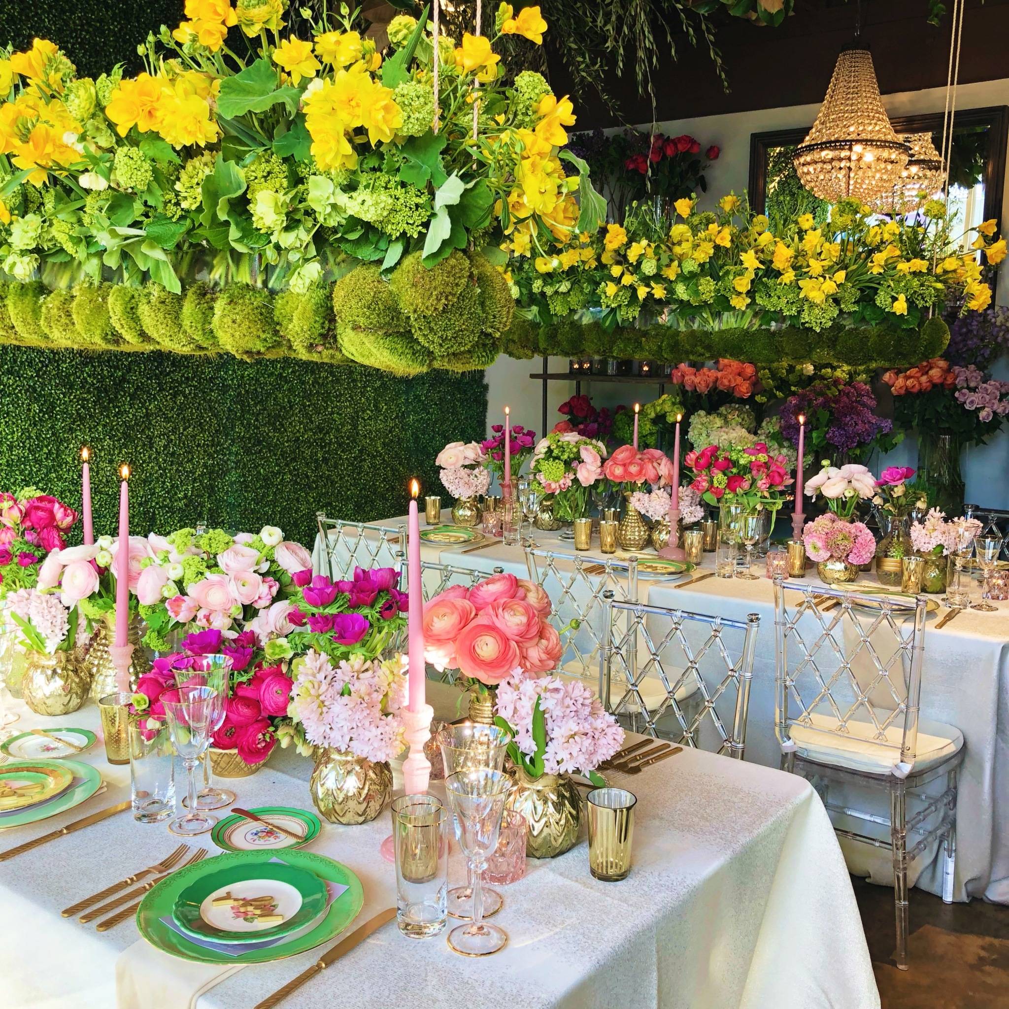 An Outdoor Dinner Party