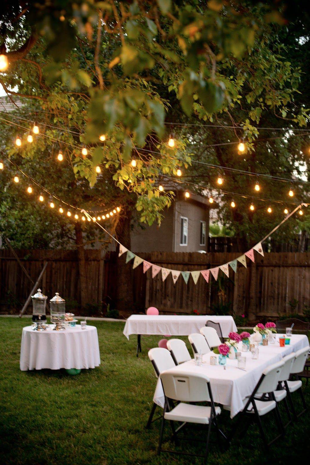 Backyard Party Decorations