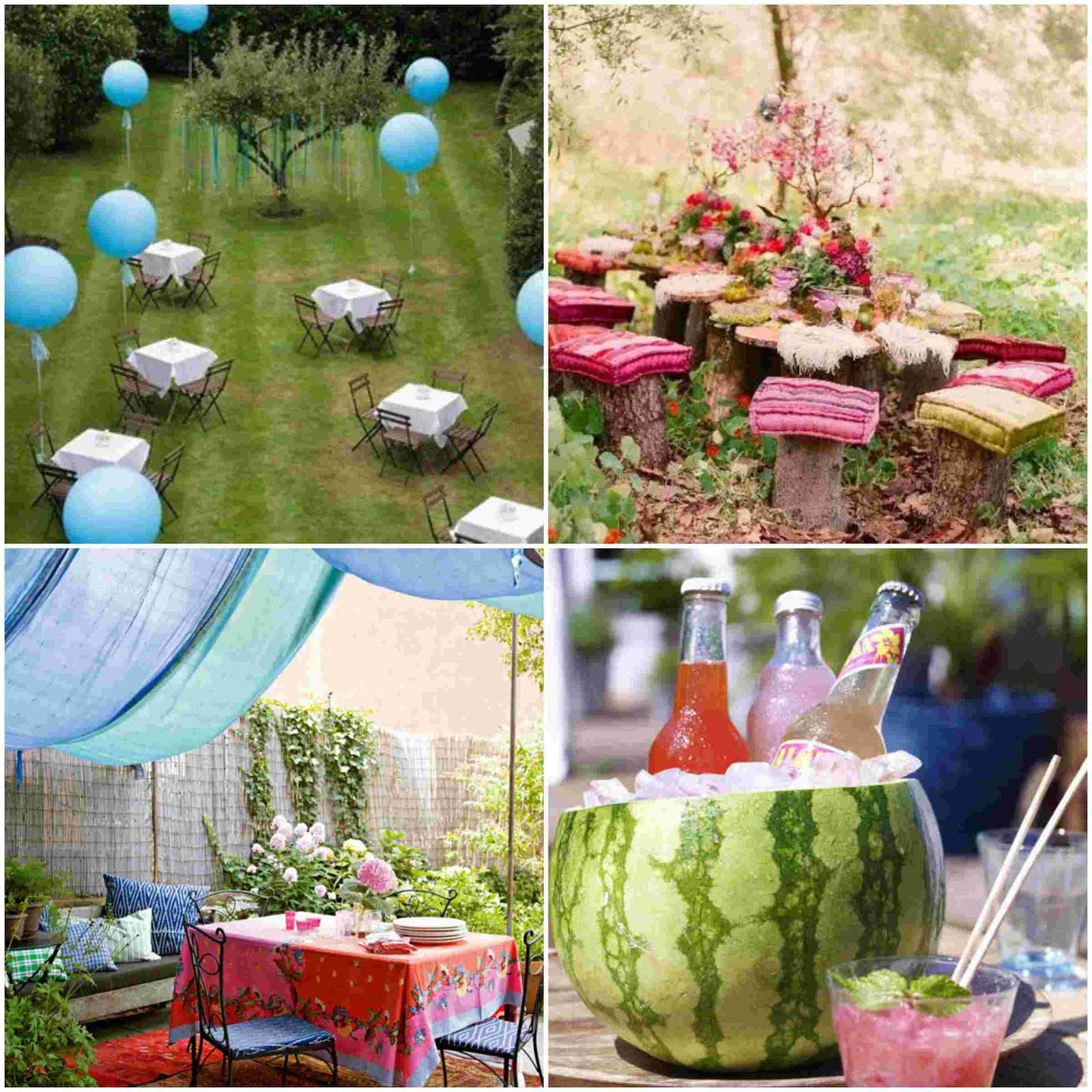 Summer Backyard Barbecue Party Ideas