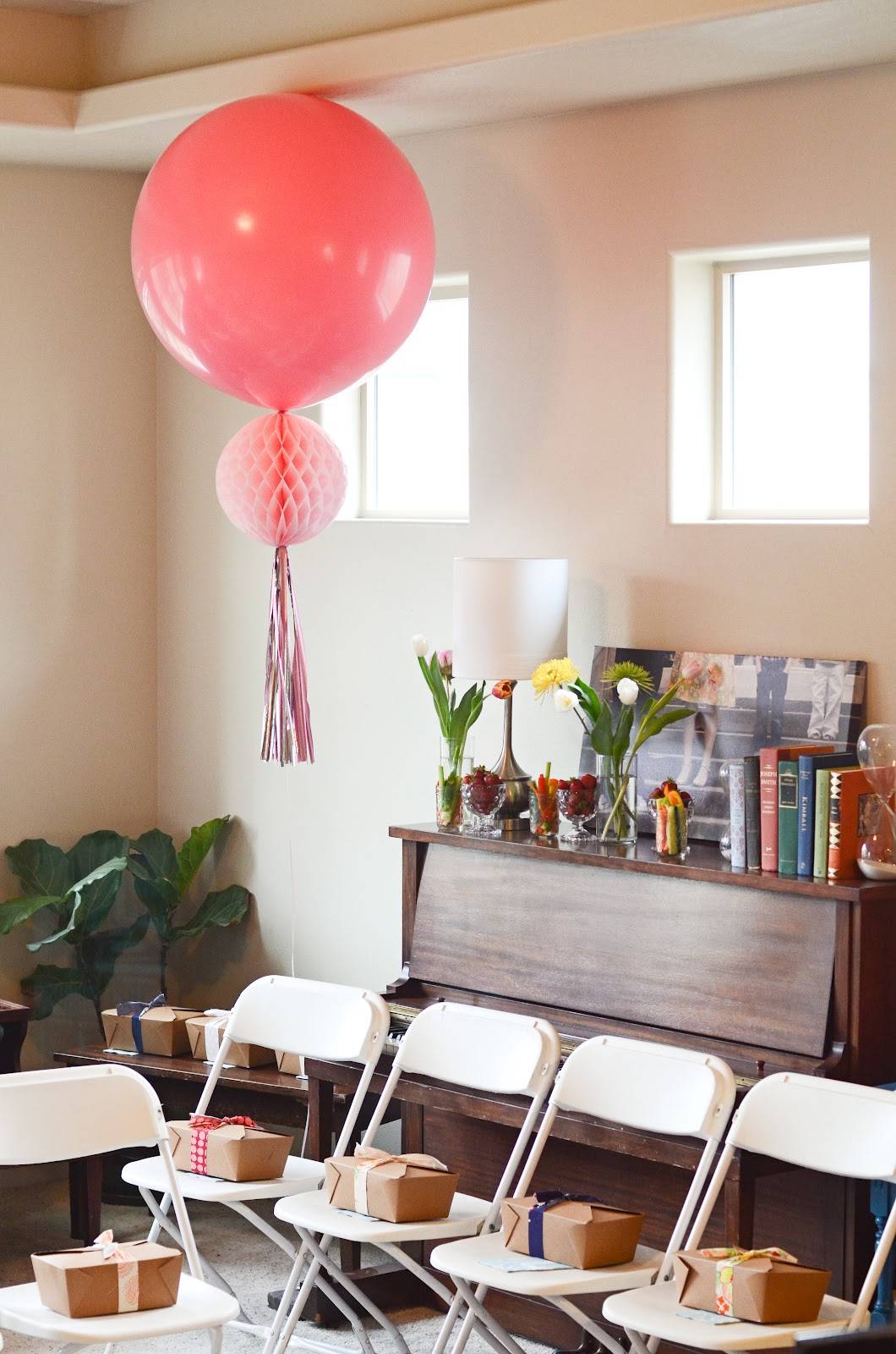 An Indoor Garden Party Bridal Shower