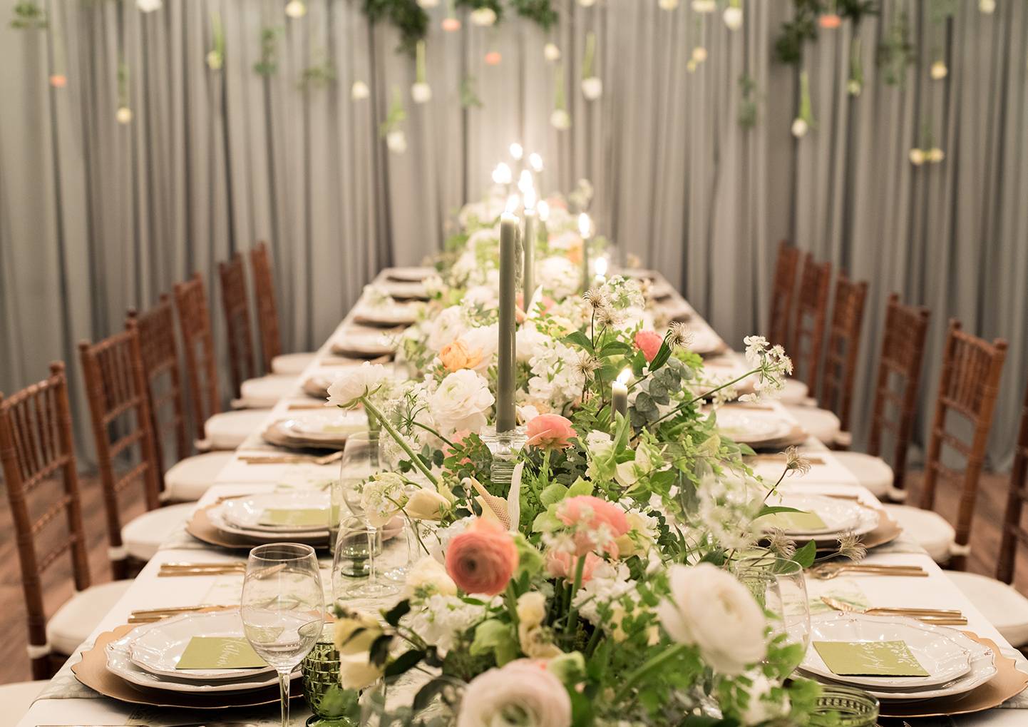 An Indoor Garden Dinner Party Color