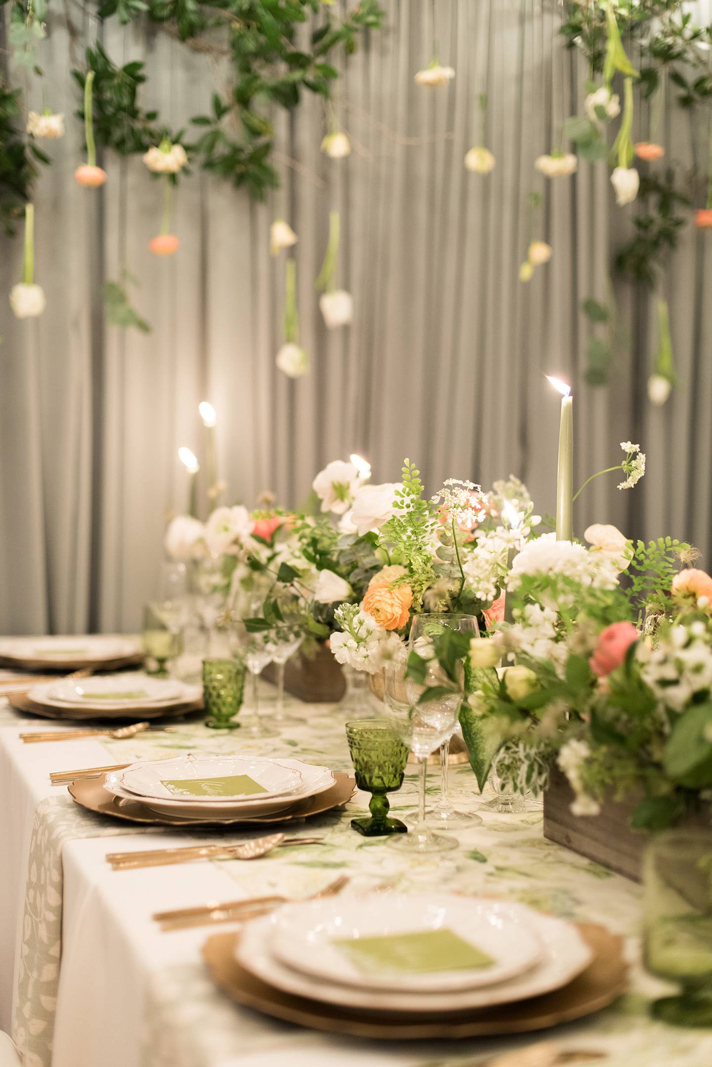 An Indoor Garden Dinner Party Color