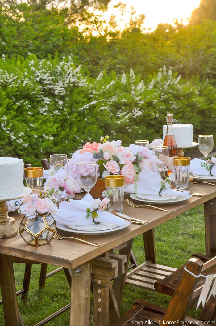 Karas Party Ideas Garden Party Tablescape Free Printables