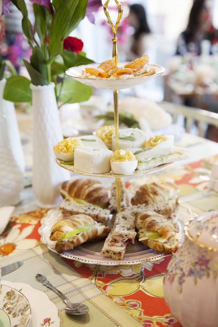 A Gorgeous Afternoon Garden Party Tea Party Table