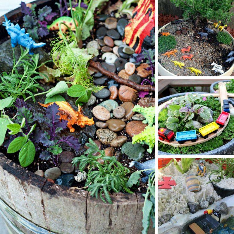 Cool Fairy Gardens