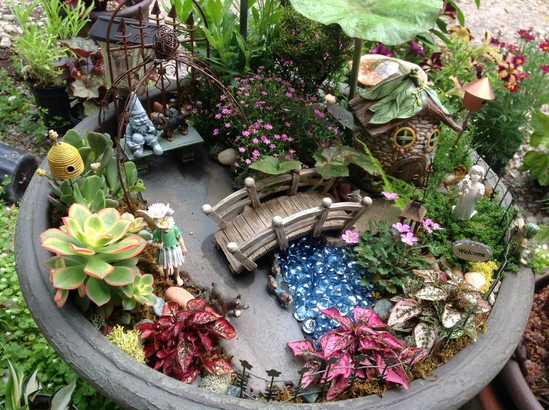 Step Tutorial Kids Fairy Garden