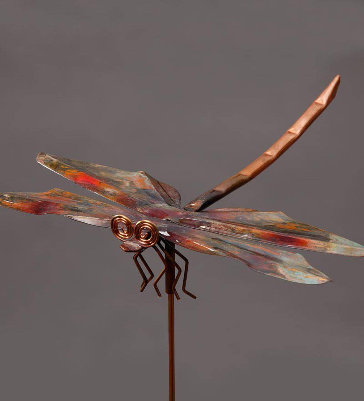 Set Dragonfly Yard Art Dragonfly Outdoor Wall Decor