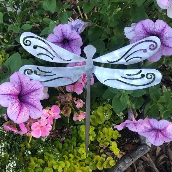 23 Garden Yard Art Dragonfly Ideas For This Year SharonSable
