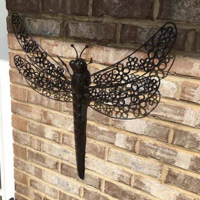 Large Dragonfly Art Dragonfly Garden Art Sculpture Copper