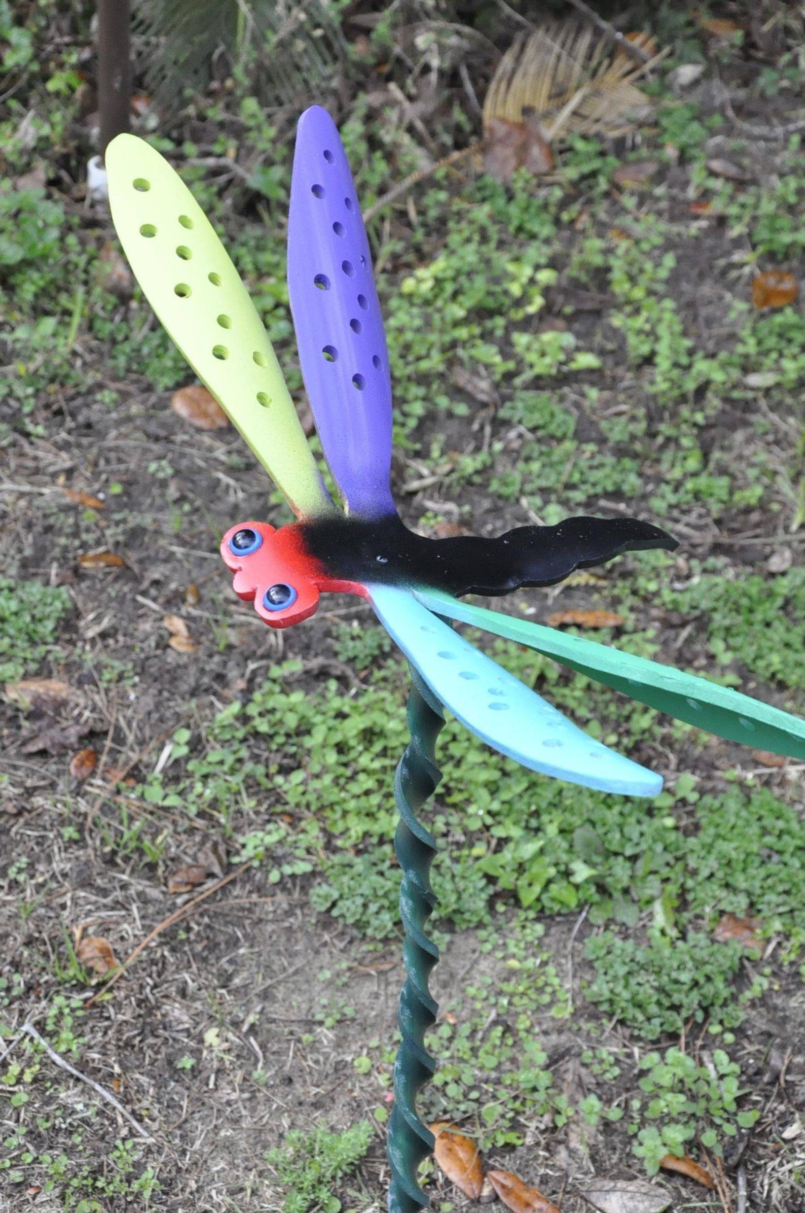 Dragonflies Metal Garden Sculpture Gary Berger Metal Sculpture