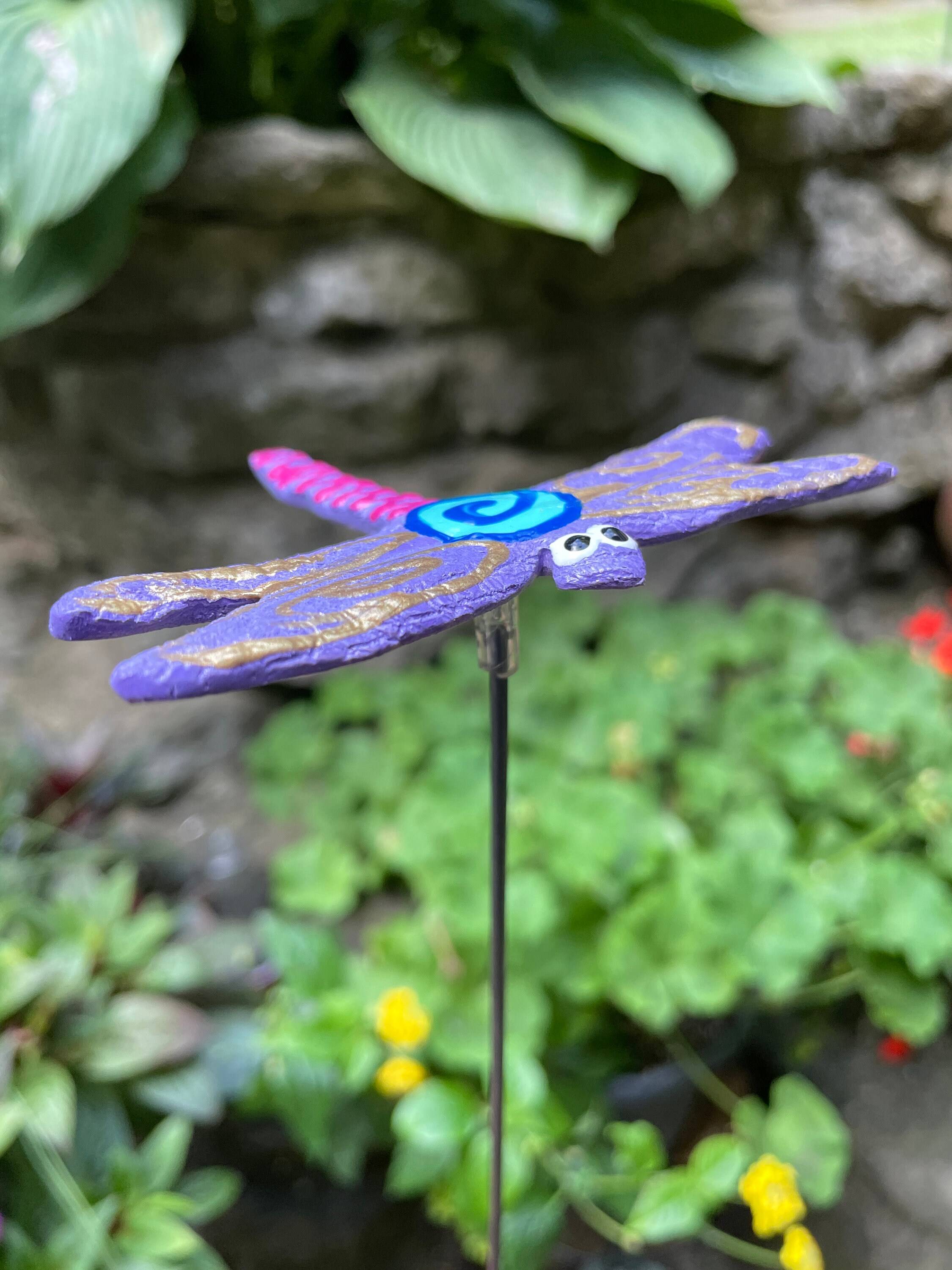 Dragonfly Garden Stakes