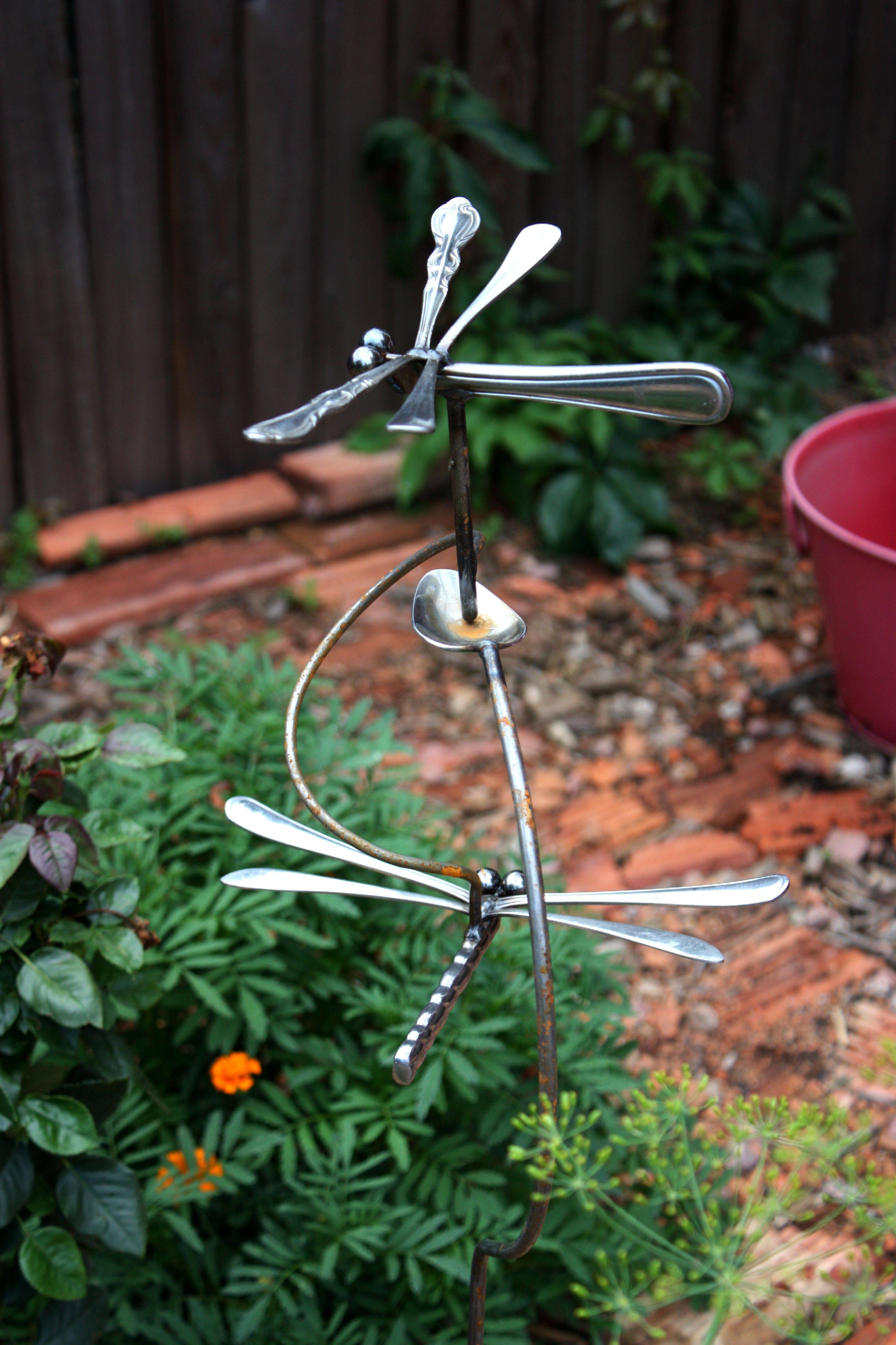 Flatware Garden Ornaments