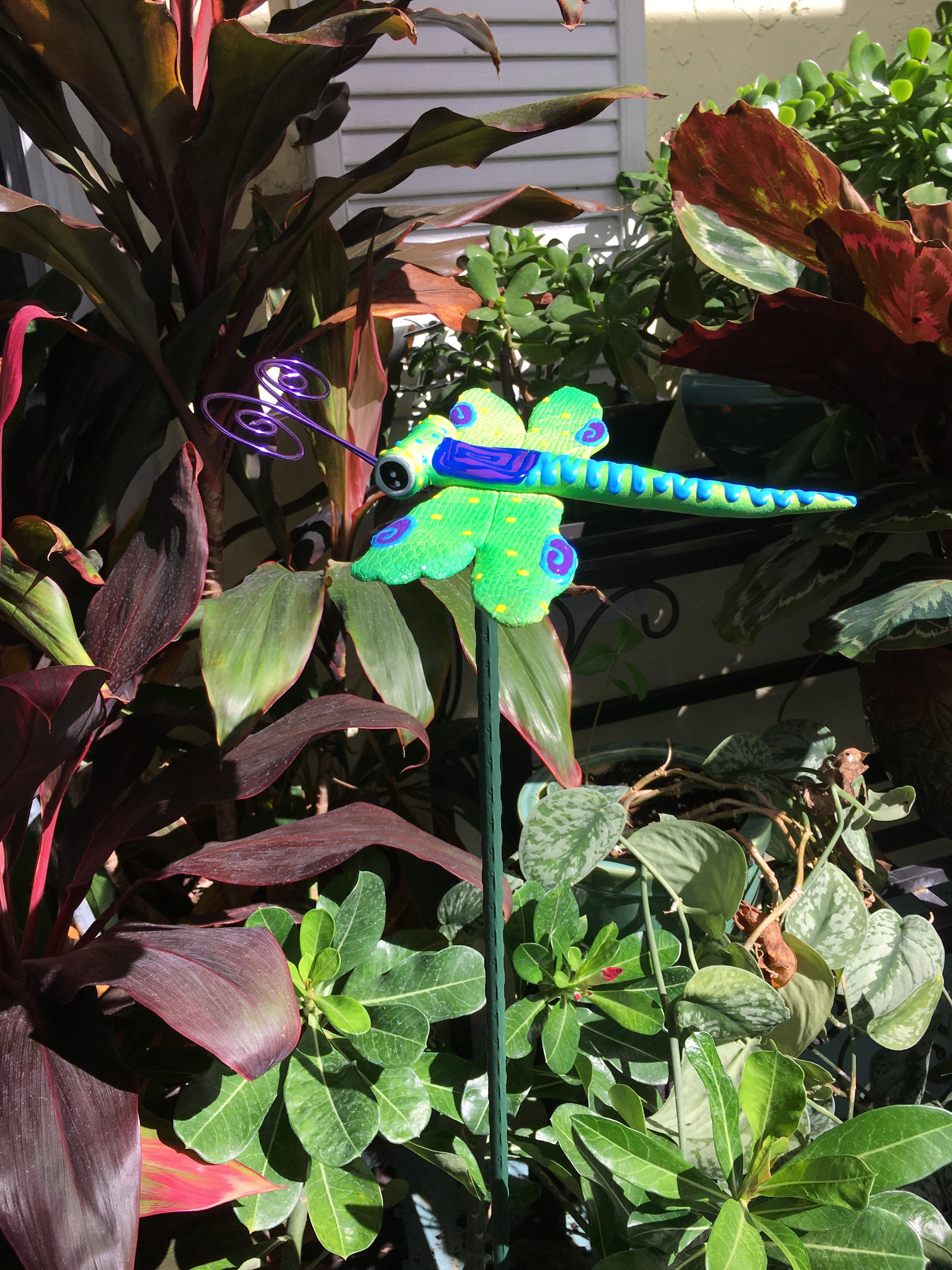 Dragonfly Garden Art Steel Dragonfly Garden Sculpture Gift