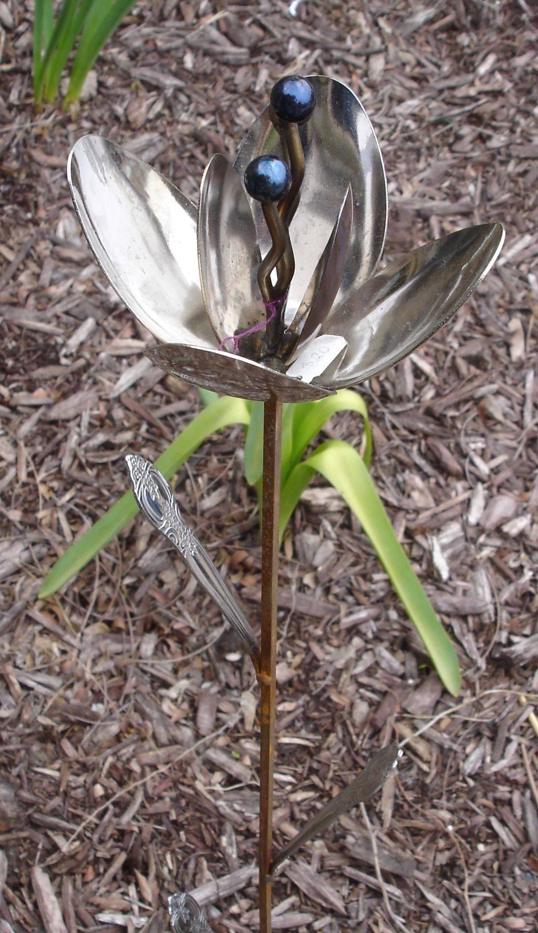 Spoon Flower Garden Art