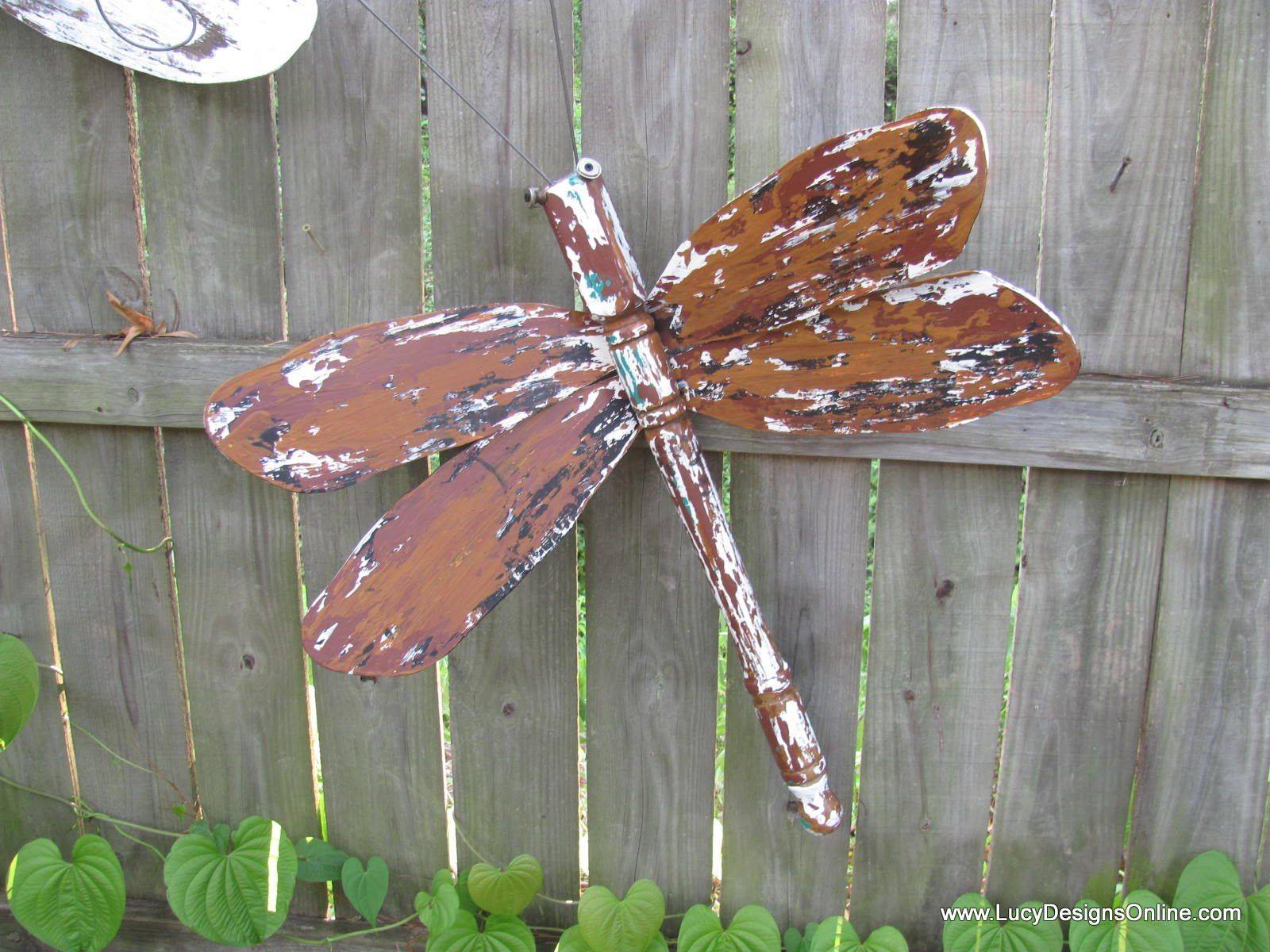 Metal Dragonflies Garden