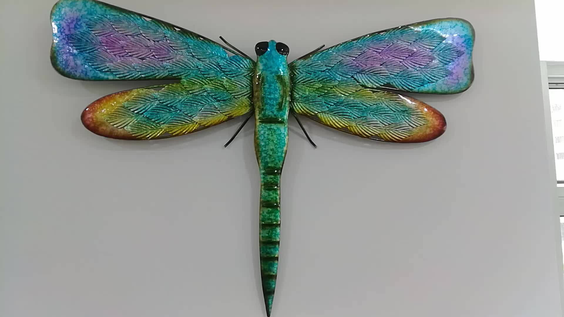 Amazoncom Gardman Dragonfly Wall Art Long X Wide