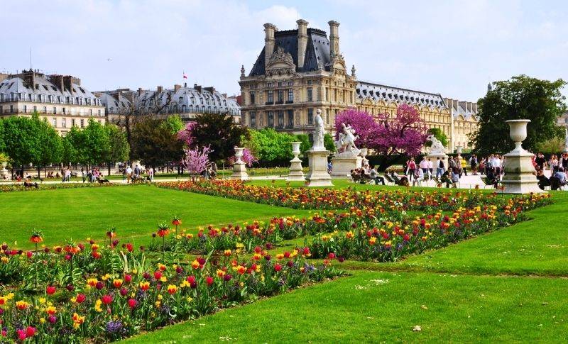 Tuileries Gardens Paris Garden Ftempo