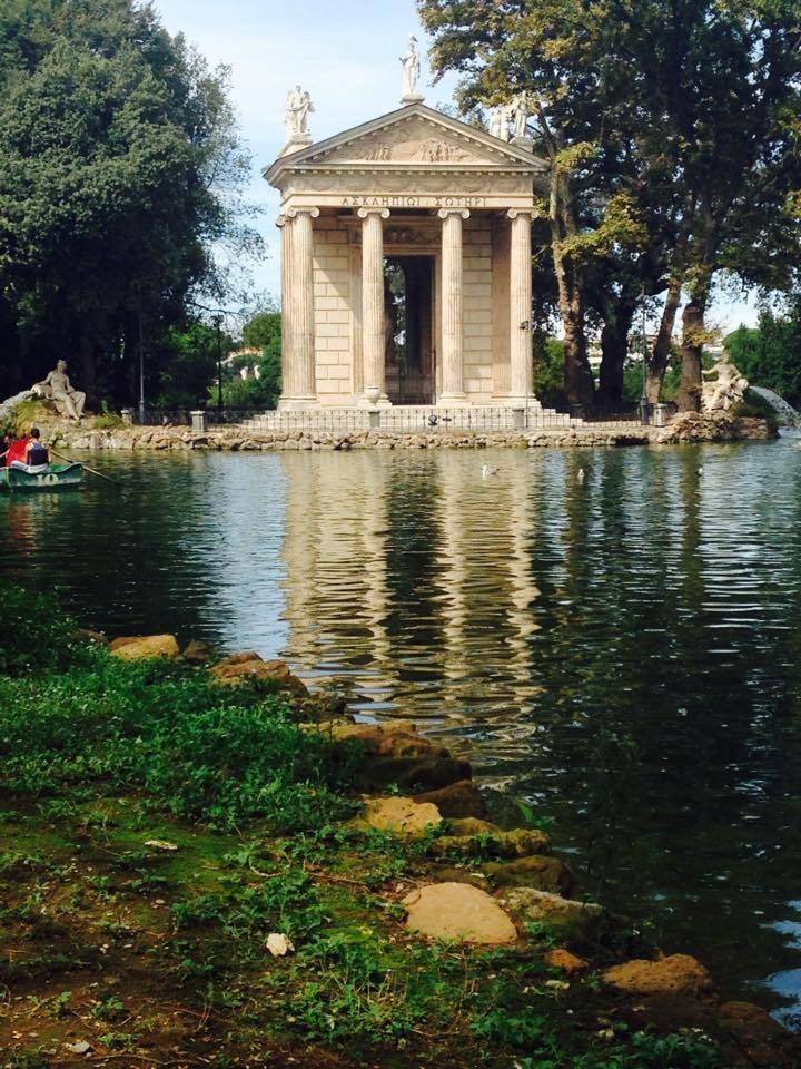 Villa Borghese Garden Lake