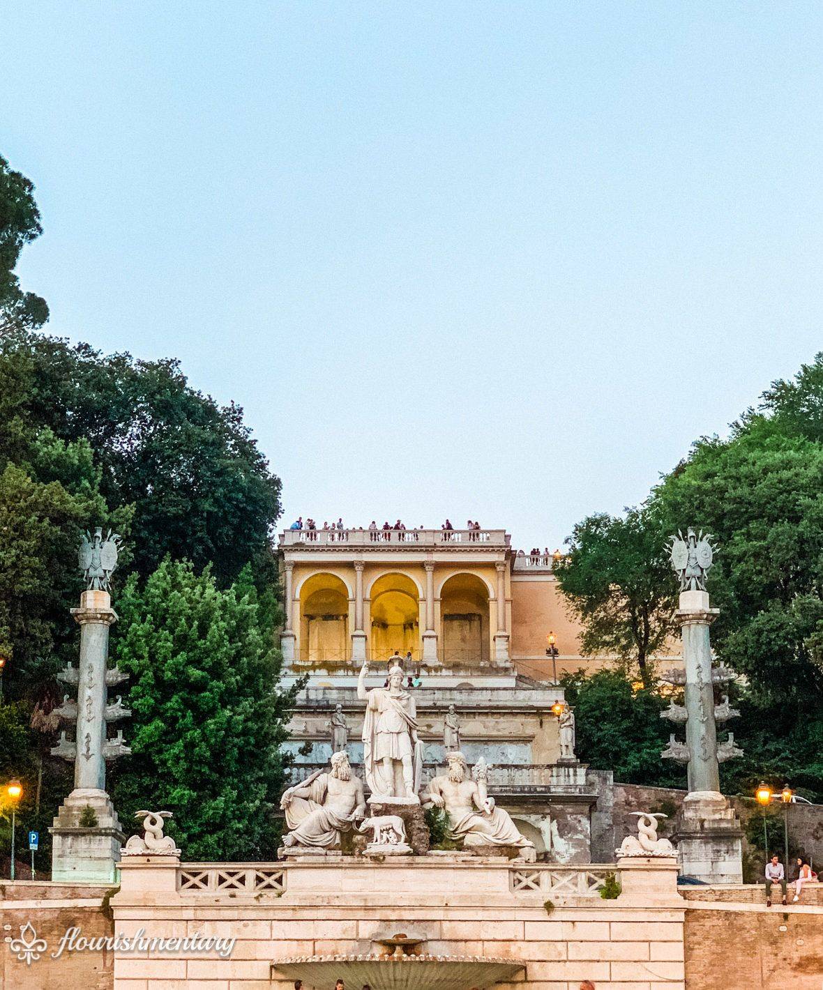 Villa Borghese Gardens Rome