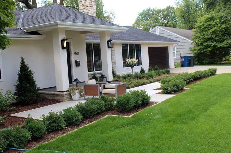 The Brightly Colored Flower Hedge
