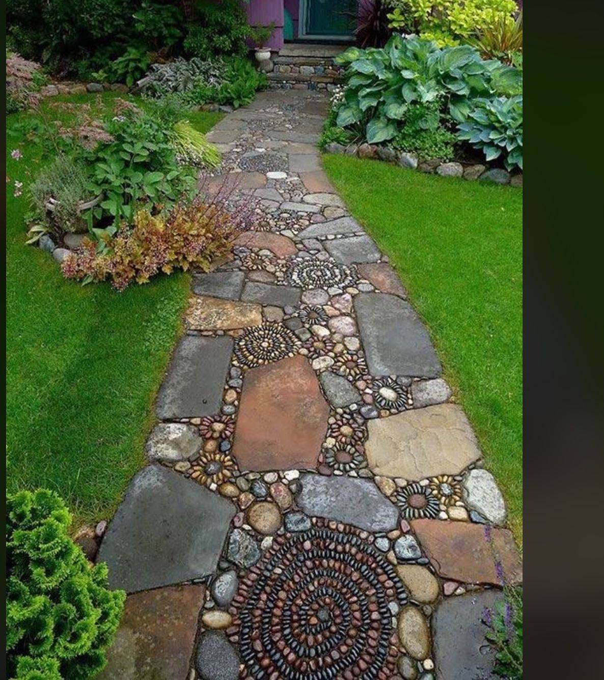 Unique Garden Path