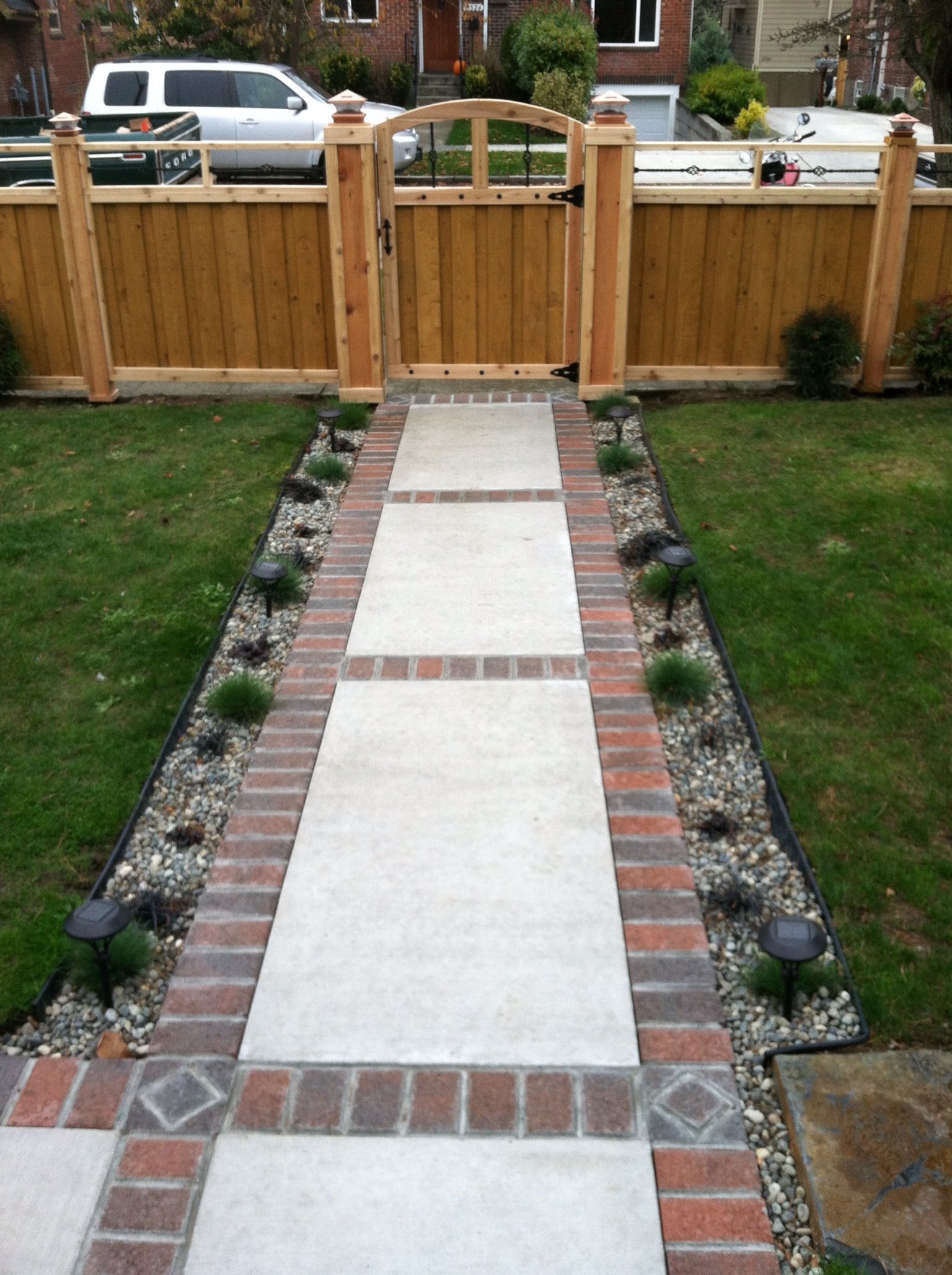 Inspiringgardenpathwalkwayfrontyardlandscapingideas Cool