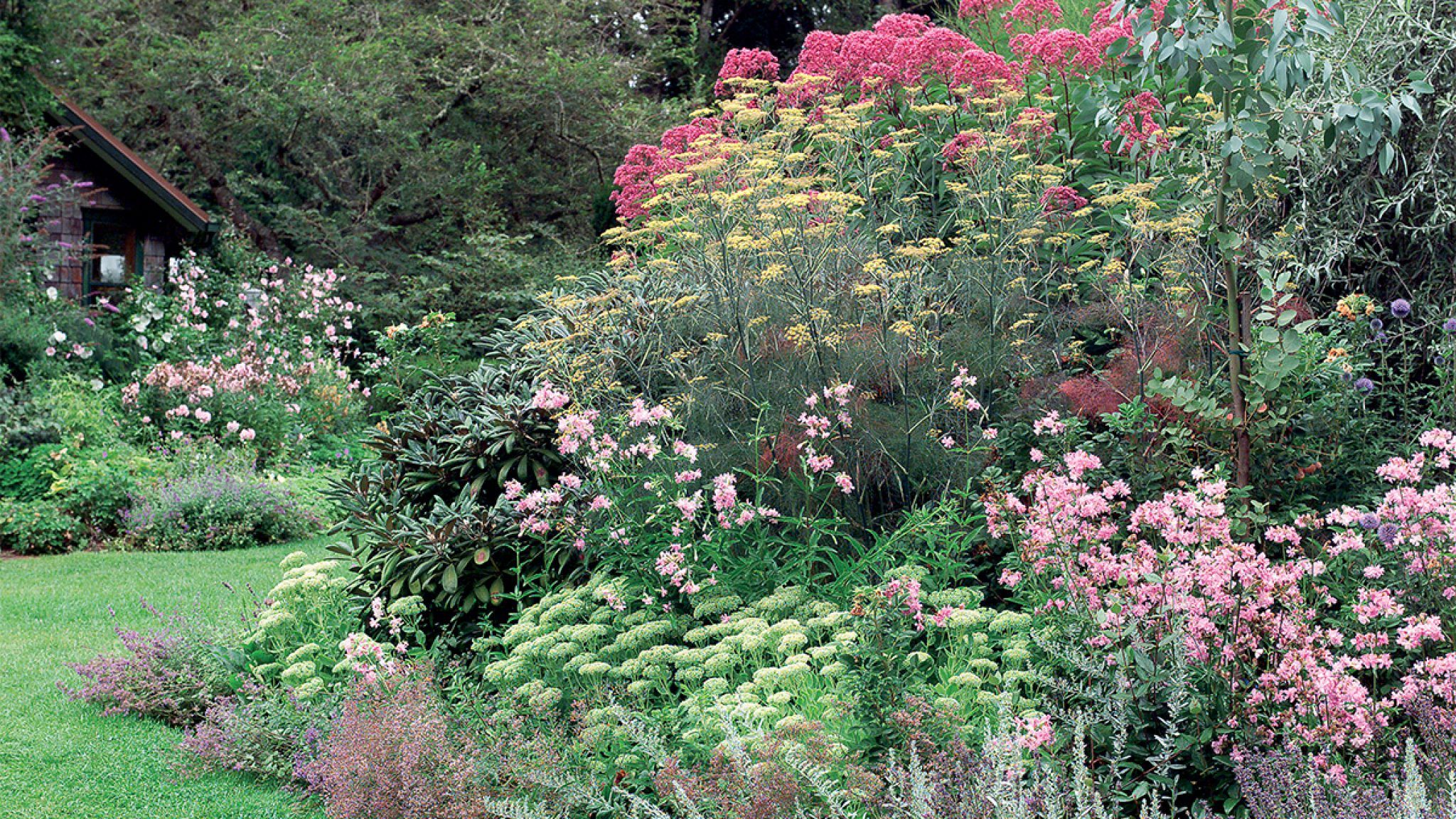 Fresh And Beautiful Front Yard Flowers Garden Landscaping Ideas