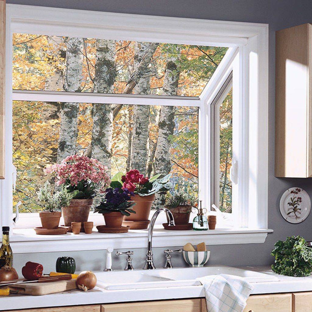 Vintage Window Water Garden