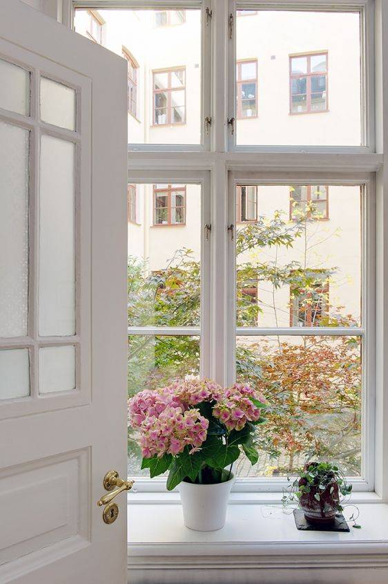 Garden View Wall Sticker Window Wall Decal Cuadros