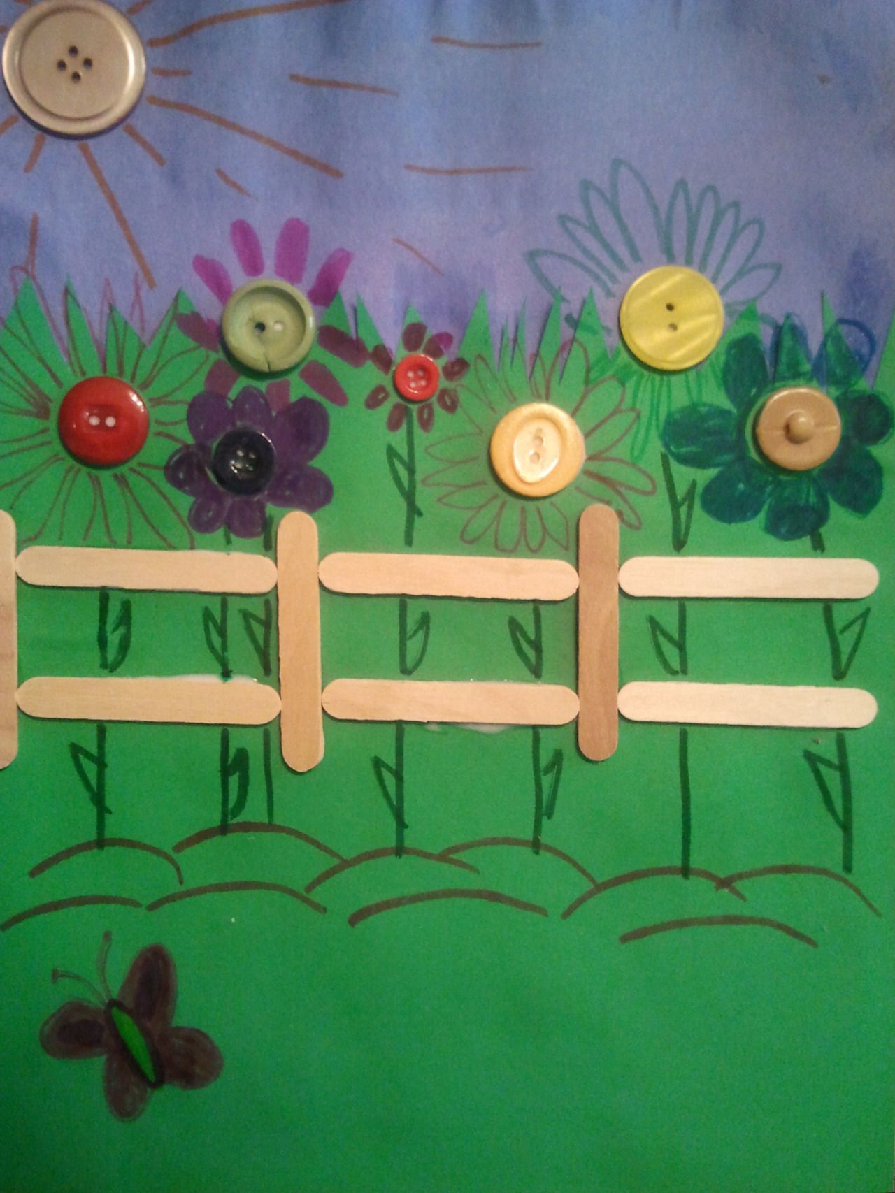 Felt Veggie Garden