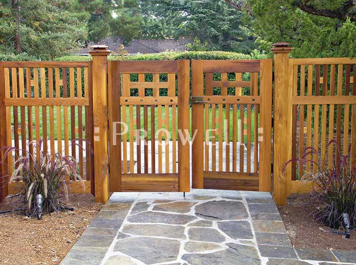 Crafts Wood Driveway Gate