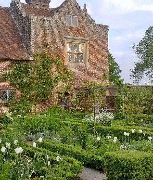Inside Sissinghurst White Garden