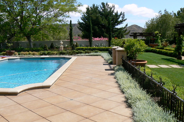 Mediterranean Pool Design Eileen G Designs