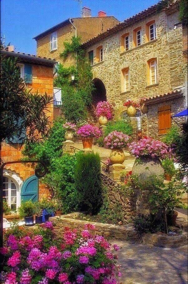 Provence France French Cottage Garden